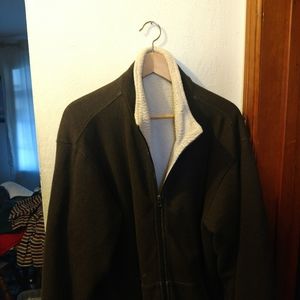 XL Cloth Quilted Sweater/Coat